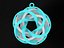 Intersecting Tori Pendant