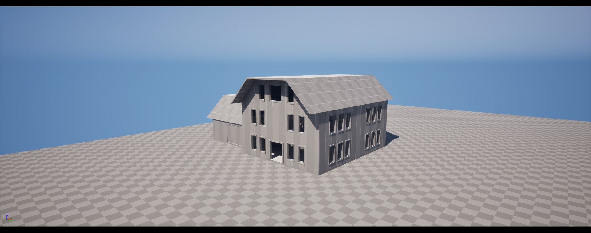 Modular Building Template And Blockout Set Model - TurboSquid 2533173