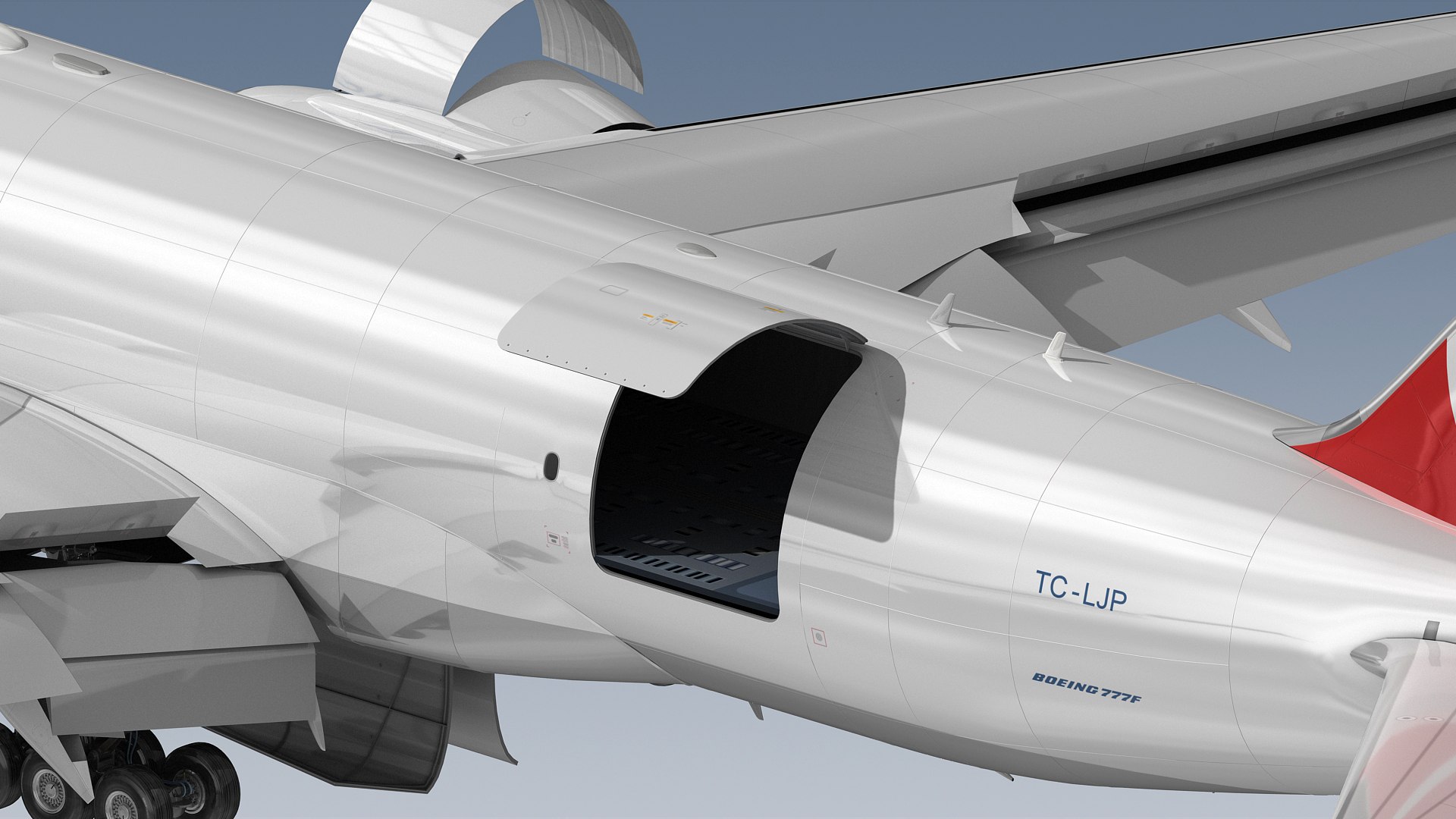 3D Boeing 777-F Turkish Cargo model - TurboSquid 2170630