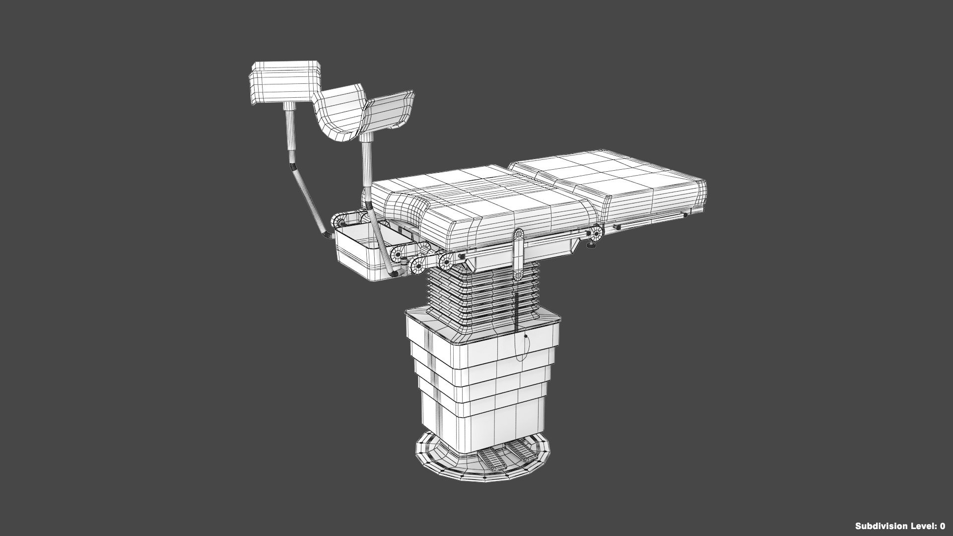 3D Gynecological Table Model - TurboSquid 2148579