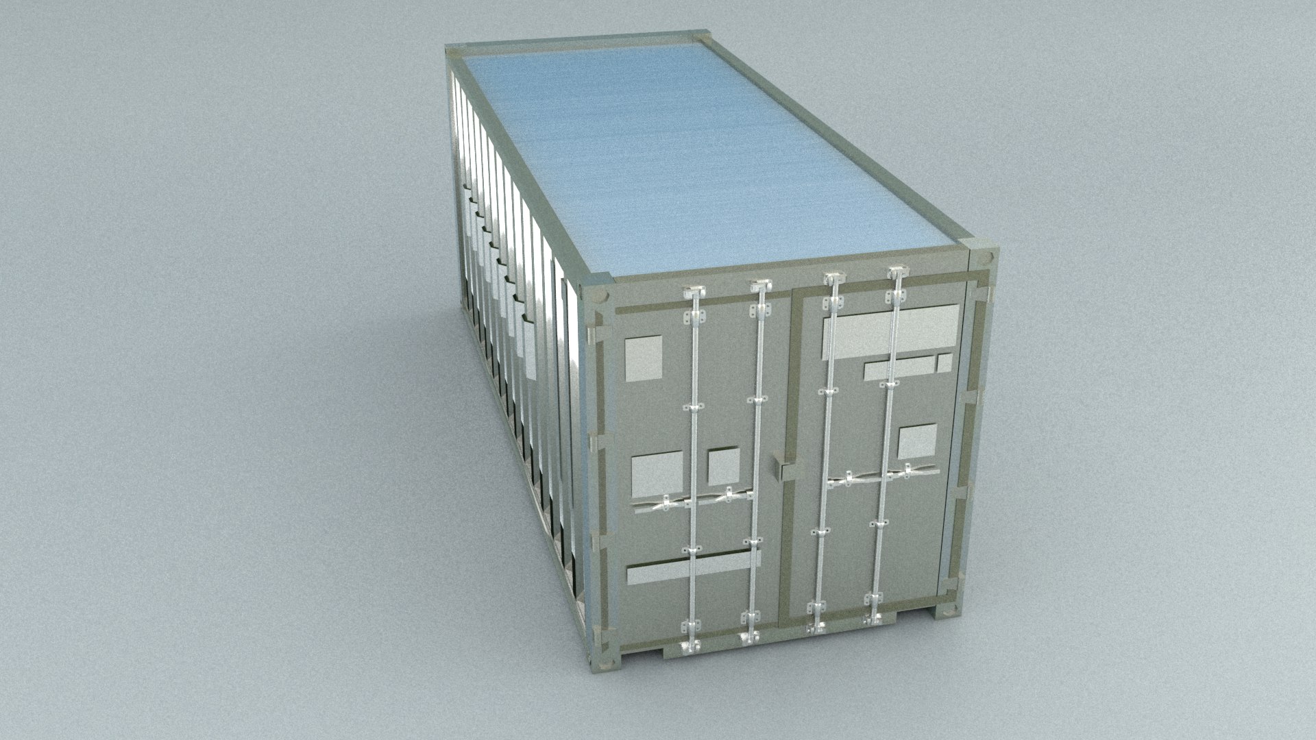 Laos Shipping Container 3D - TurboSquid 2101274