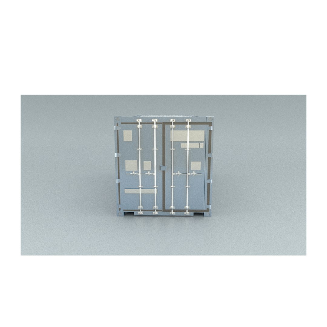 Laos Shipping Container 3D - TurboSquid 2101274