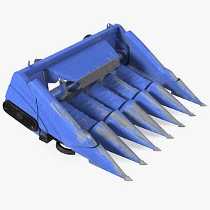Corn Header 6 Rows Used 3D model