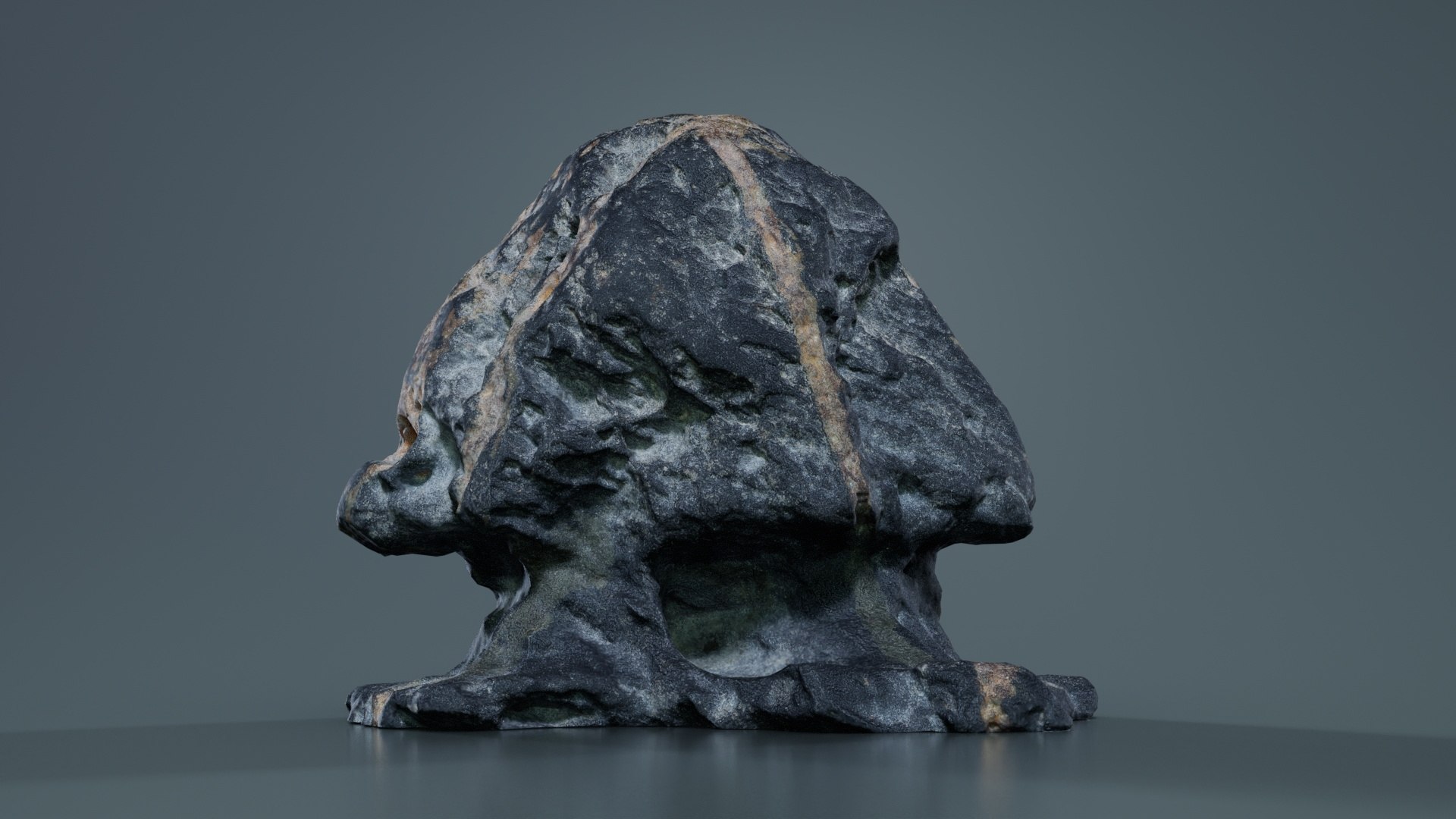 3D Suiseki Rock 03 Remastered - TurboSquid 2362633