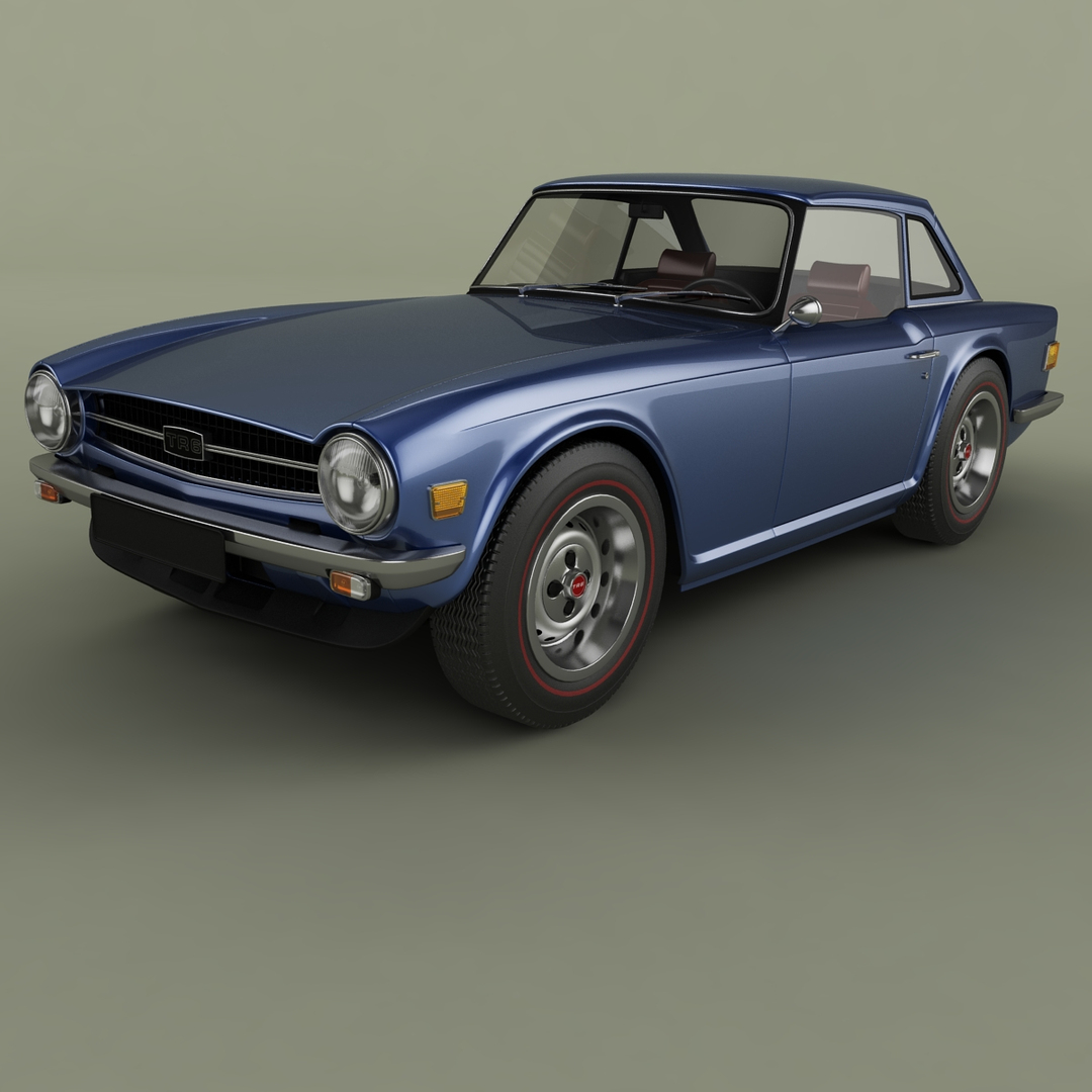 3D triumph tr6 - TurboSquid 1272696