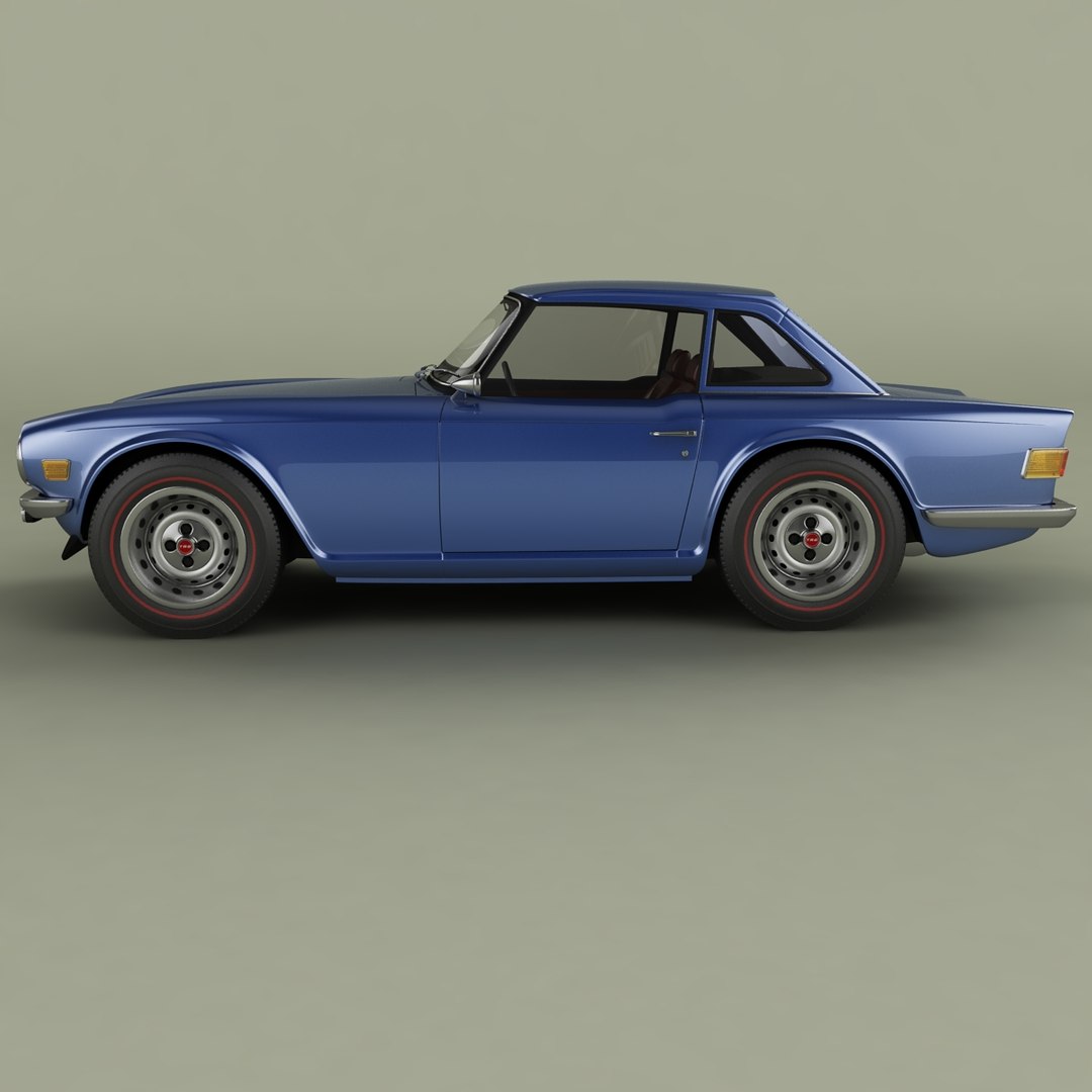 3D triumph tr6 - TurboSquid 1272696