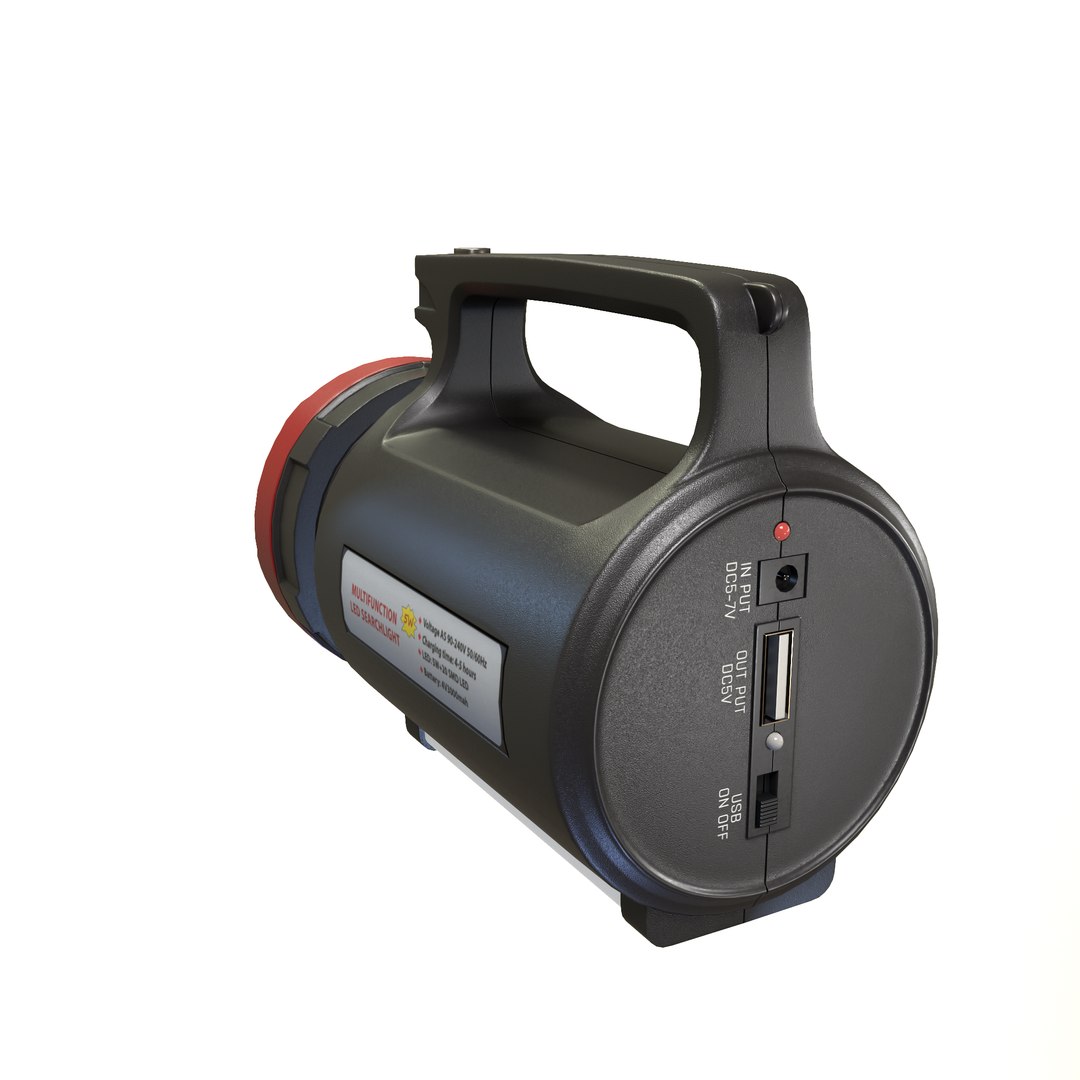 Flashlight Model - TurboSquid 2138407