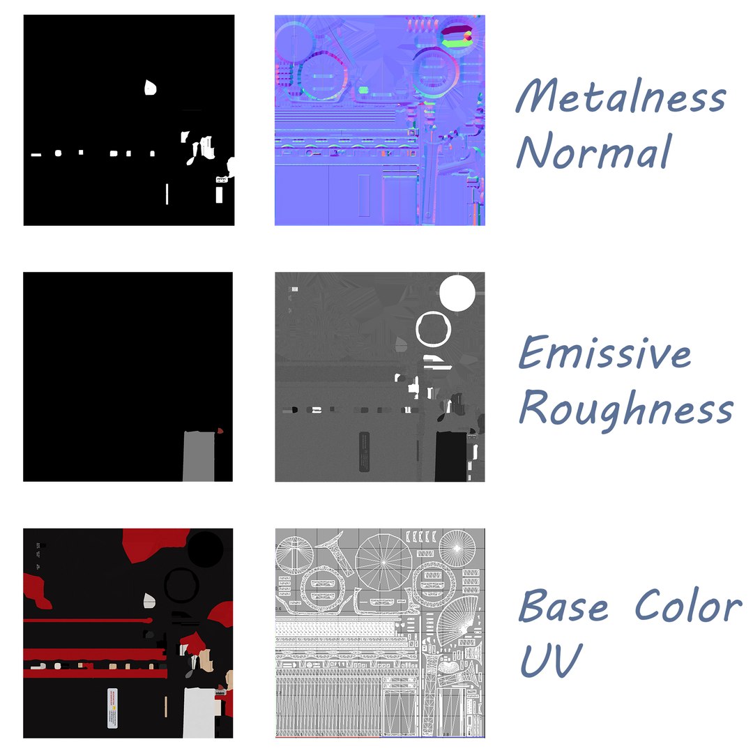 Flashlight Model - TurboSquid 2138407
