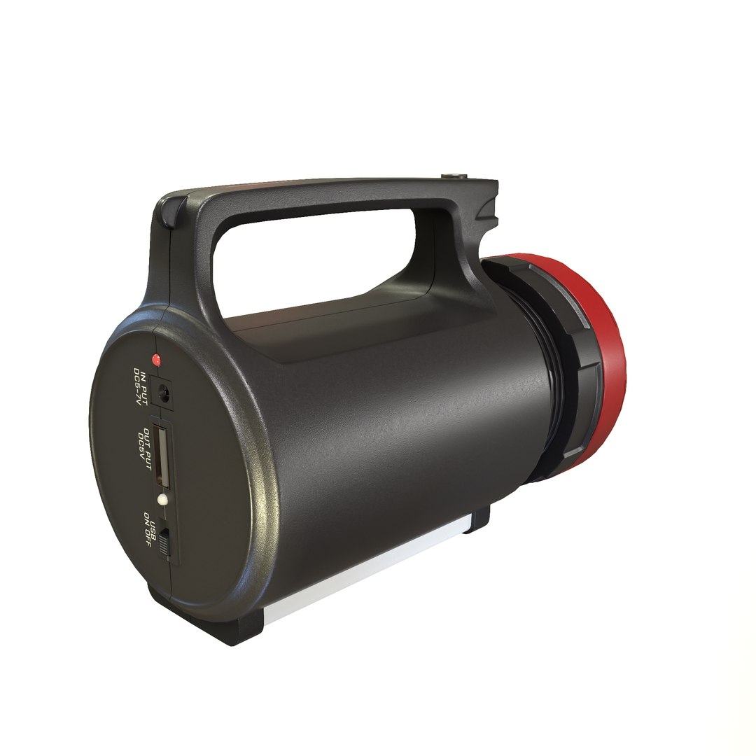 Flashlight Model - TurboSquid 2138407