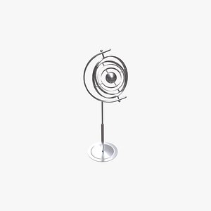 3D armillary sphere
