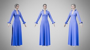 Dress 29 Very Light Blue model