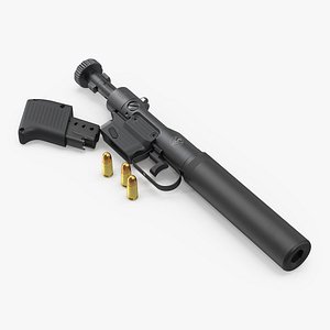 Disassembled Veterinary Pistol VP9