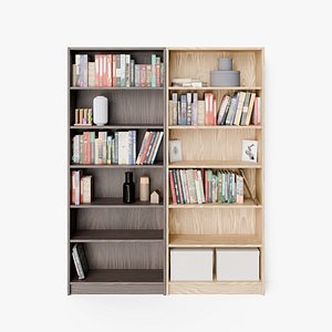 Billy Bookcase 202x80x26 cm 3D