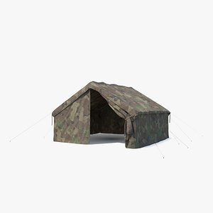Army Tent Woodland Used