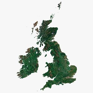 British Isles Photorealistic 23K