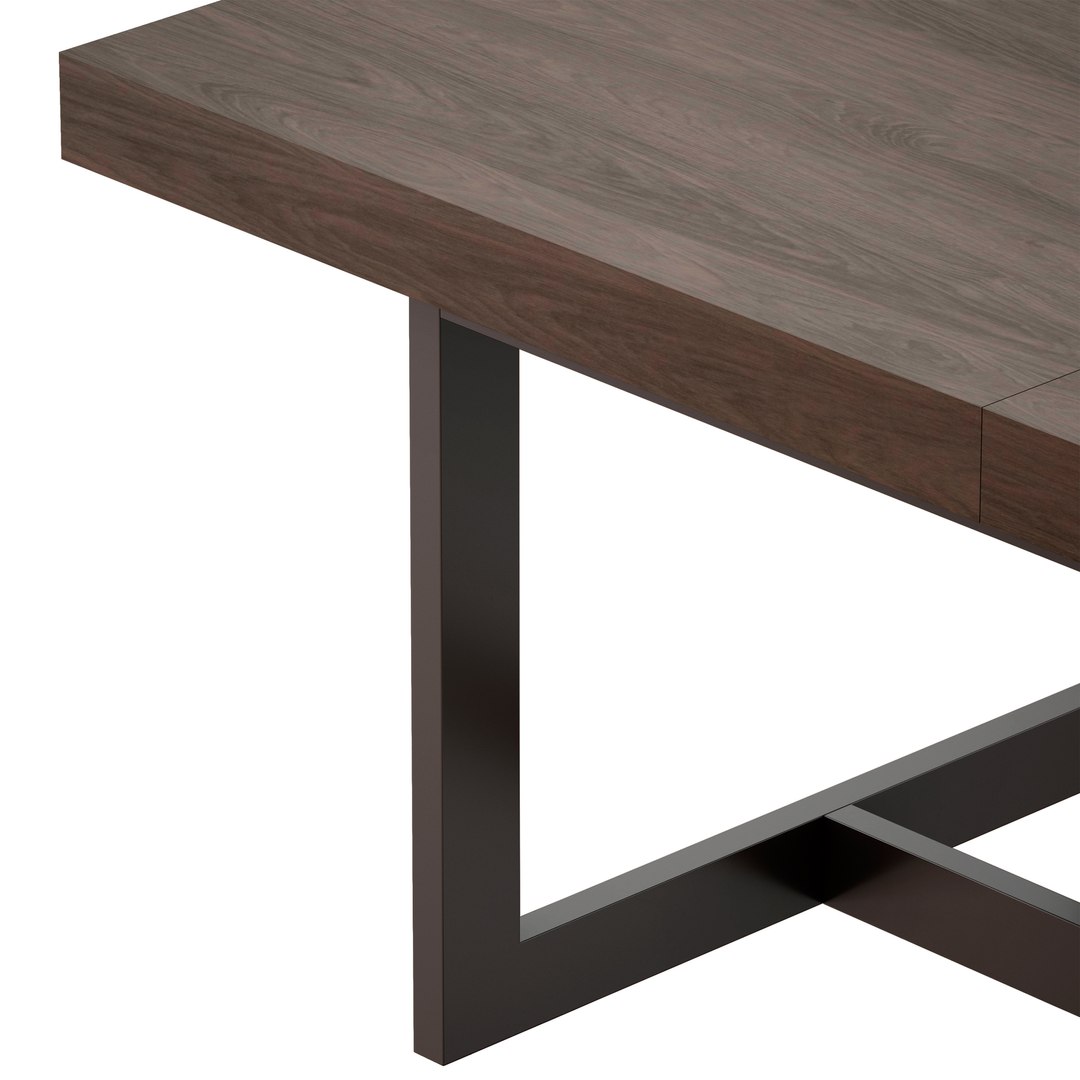 Archive Extension Storage Dining Table 3D model TurboSquid 1722370