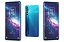 TCL 20 Pro Schwarz und Blau Low Poly