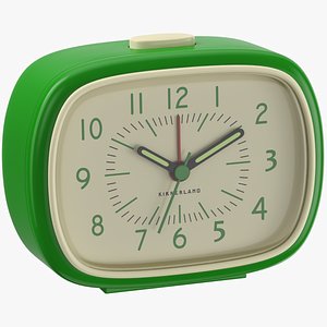 3D Retro Alarm Clock 02
