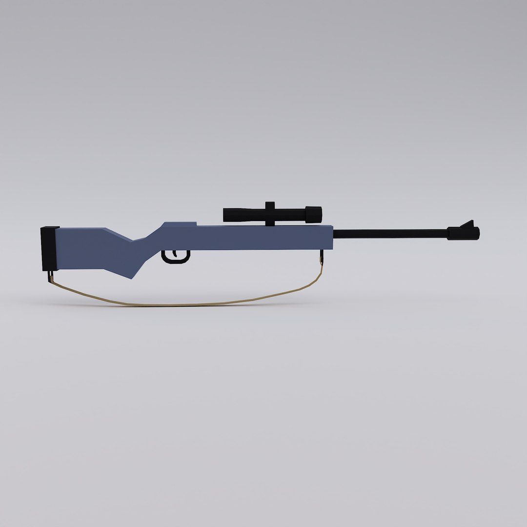 STEYR SCOUT Sniper Rifle Gun 3D Model - TurboSquid 1991683