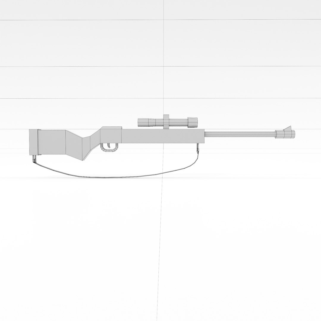 STEYR SCOUT Sniper Rifle Gun 3D Model - TurboSquid 1991683