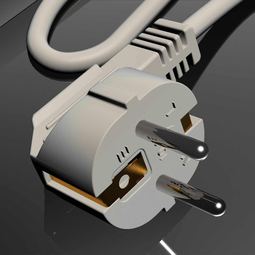 multi plug 3d model