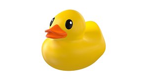 Bath Duck Toy 3D model