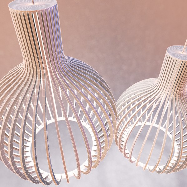 3d model pendant light