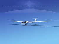 Glaser Dirks DG200 15Mtr Sailplane V05