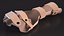 Handschiene mit Fingern Beige