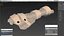 Handschiene mit Fingern Beige