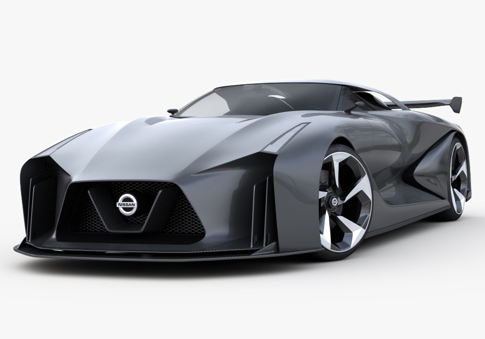Conceito de Nissan Visão 2020 Gran Turismo Modelo 3D - TurboSquid