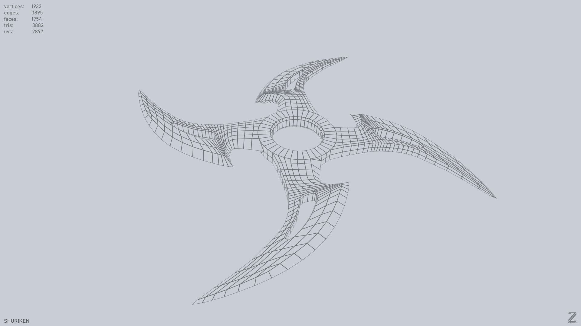 Shuriken collection 3D model https://p.turbosquid.com/ts-thumb/FU/54elGr/Iz/shuriken_01_wireframe01/jpg/1745507497/1920x1080/fit_q87/581ed22e627f6064ddbf748931e88a6d34af934d/shuriken_01_wireframe01.jpg