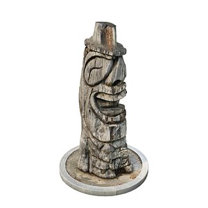 3D model Game Ready Totem