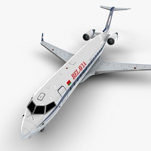 3D bombardier crj 200 l1030