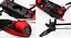 Parrot Bebop Quadcopter Drone 3D Models Set