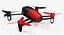 Parrot Bebop Quadcopter Drone 3D Models Set