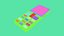 CELL PHONE cartoon DUE MODELLI RIGGED e READY per l'animazione