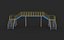 Industrial Bridge 3D model