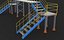 Industrial Bridge 3D model
