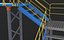 Industrial Bridge 3D model
