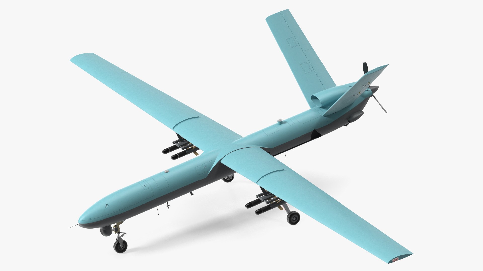 Reconnaissance and Combat Drone 3D model preview