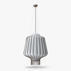 3D fabbian lamp light model