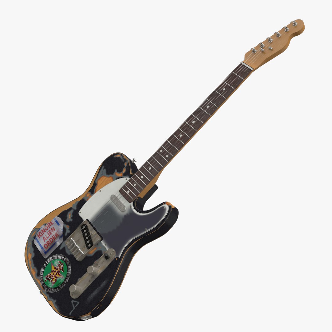 テレキャスタージョーストラマー3Dモデル - TurboSquid 1814072