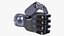 Left Dexterous Robot Hand Rigged