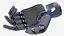 Left Dexterous Robot Hand Rigged