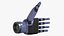 Left Dexterous Robot Hand Rigged