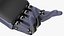 Left Dexterous Robot Hand Rigged