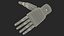Left Dexterous Robot Hand Rigged