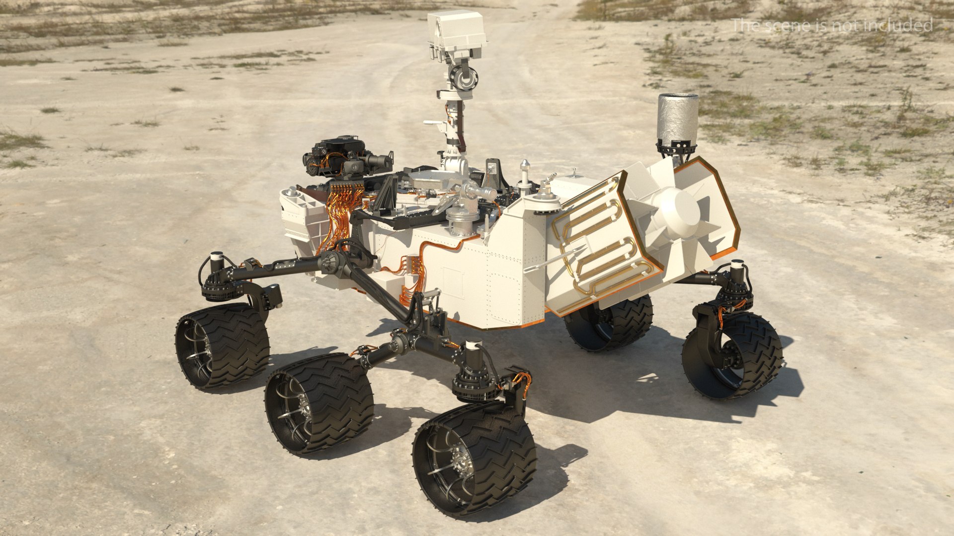 3D Mars Exploration Rover Rigged - TurboSquid 2384554
