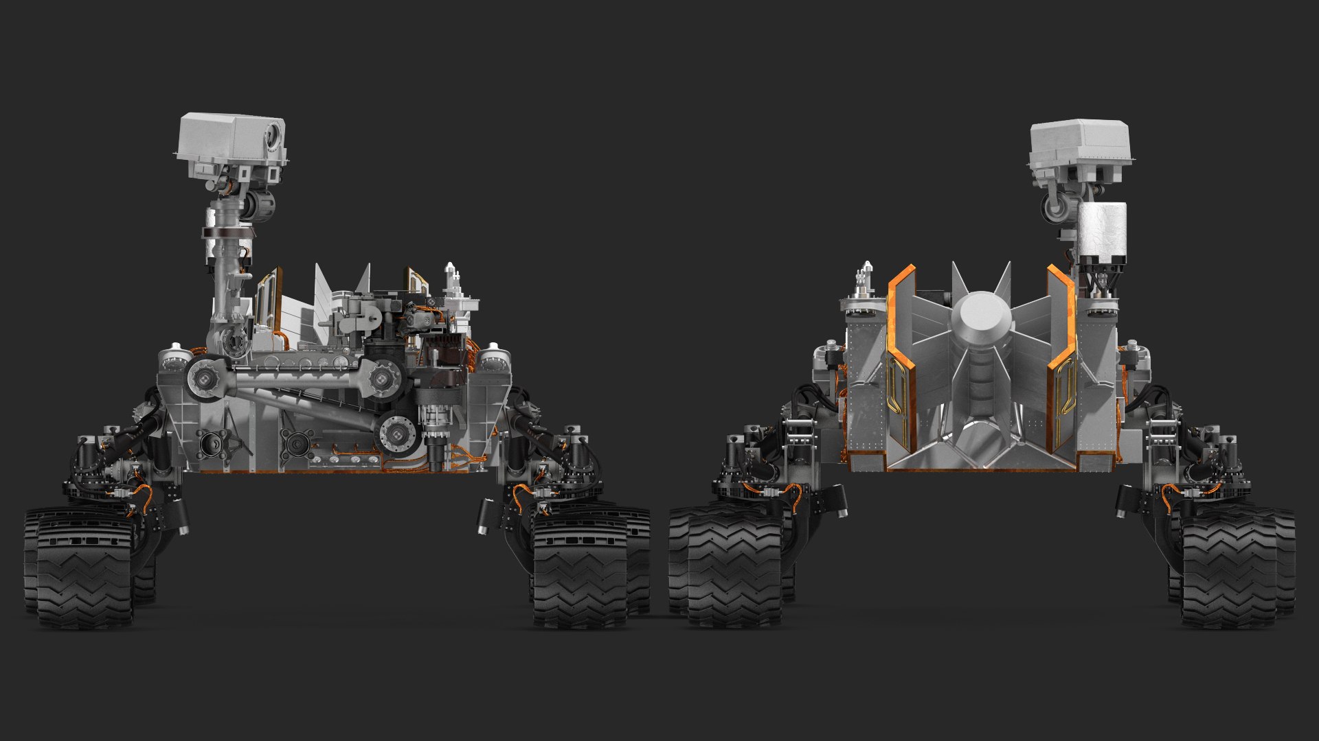 3D Mars Exploration Rover Rigged - TurboSquid 2384554